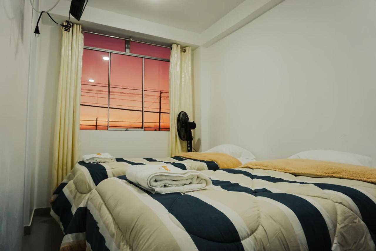 Hospedaje El Velero Hotel ปารากัส ภายนอก รูปภาพ